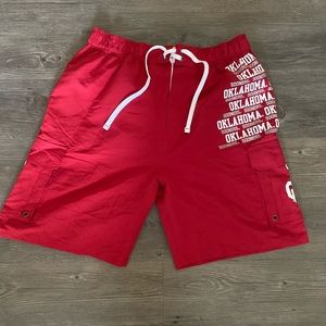 University of Oklahoma swim trunks